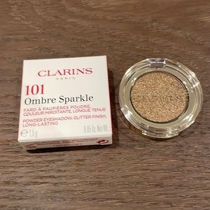 NIB NWT Clarins Ombré Sparkle PowderEyeshadow Glitter Finish Long-lasting